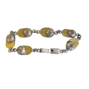 Sterling Ball Cap Bracelet